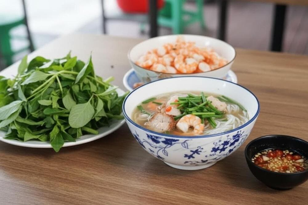 Bún nước lèo là món đặc sản nức tiếng của miền Tây.